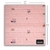 Placa 3D autoadhesiva infantil peppa