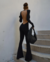 Backless Midnight Jumpsuit - comprar online