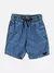 BERMUDA JEANS AZUL COM CADARÇO - comprar online