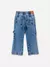 Calça Jeans Cargo Infantil - comprar online