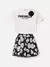 Conjunto com aplique de flor - comprar online