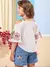 Blusa com Mangas de Azulejos da Minnie Mouse - comprar online