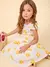 Vestido com Bordado Floral - comprar online