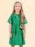Vestido Verde com Babados