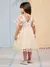 Vestido de Tule com Flores 3D - comprar online
