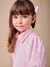 Vestido Rosa em Veludo com Corações - comprar online