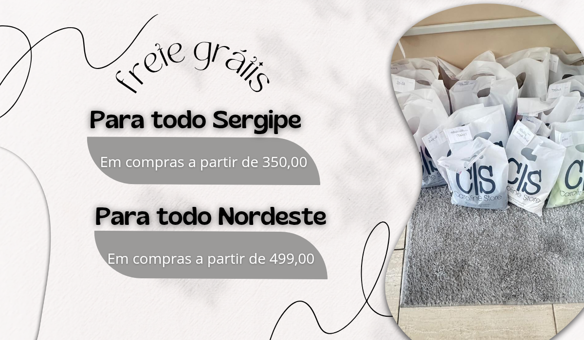 Imagem do banner rotativo  Caroline Store