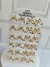 Aros mariposa de acero dorado - comprar online