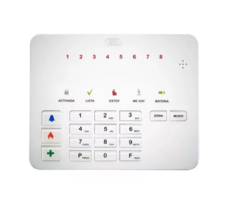 Teclado Alarma X-28 Tlcd-mpxh Lcd Mensajes Hablados