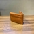 Billetera de cuero con triángulos - comprar online
