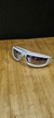 lentes snow alargaditos (vidrio espejado plateado)