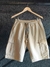 Bermuda Jins Denim cargo con elastico