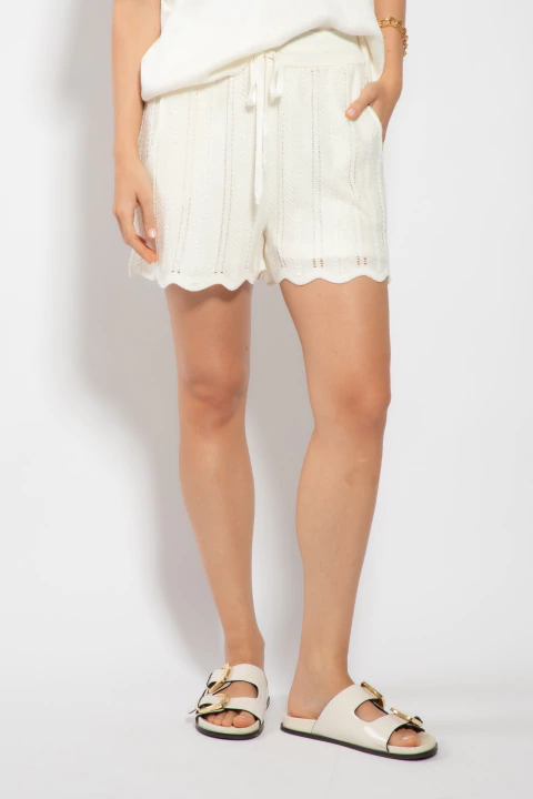 SHORT TRICOT MAQUINETADO CADARÇO - comprar online