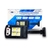 Refletor com Painel Solar Luminária Externa Parede Poste Lâmpada 4 LEDs