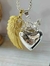 Llamador Corazón Con Ángel Y Ala Laminado En Plata 925 - comprar online
