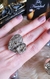Anillo Corazón Drusa De Pirita En Plata 925 - comprar online