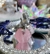 Dije Perfumero Virgen Labrado En Cuarzo Rosa Laminado En Plata 925