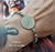 Pulsera Roló Con Dije Flor De La Vida En Acero Quirúrgico