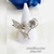 Anillo Colibrí Con Topacio Azul En Plata 925