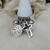 Anillo Cinta Con Dijes En Plata 925