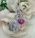 Dije Triple Virgen De Medjugorje En Plata 925