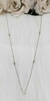 Cadena Espejito Fina En Plata Y Oro