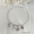 Esclava Con Dijes Regulable en Plata 925