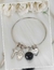Esclava Con Dijes En Plata 925 Y Onix