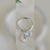 Anillo Medalla Milagrosa En Acero Blanco