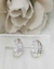 Aros Argollas En Acero Blanco