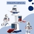 Foguete espacial na internet