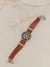 Pulsera metal y gamuza