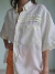 Camisa Linho Amarelo Claro - comprar online
