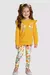 Conjunto Blusao Moletom Infantil Menina Flores Marlan - comprar online