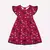 Vestido Estampa Vermelha E Branca Kyly