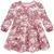 Vestido Infantil Inverno Menina Estampa Floral Milon - comprar online