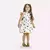 Vestido Estampa Amarela E Azul Kyly