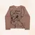 Blusa Manga longa Stitch - Novelo Kids