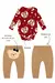 Conjunto Bebê Menina Body Cotton Calça Moletom Peluciado na internet