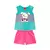 Conjunto Shorts E Blusa Estampa Cachorrinha kyly