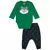 Conjunto Bebê Body Cotton + Calça Moletom Lobo Kyly - comprar online