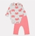 Conjunto Infantil Menina Body Manga Longa e Calça Kyly - comprar online