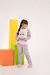 Pijama Infantil Manga Longa e Calça Coruja Bailarina - comprar online
