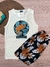Conjunto Regata E Bermuda De Tactel Pipa