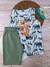 Conjunto Regata E Bermuda De Tactel Pipa
