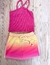 Conjunto Blusa E Short Saia Color Catavento