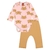 Conjunto Infantil Menina Body Manga Longa e Calça Kyly - Novelo Kids