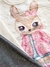 Conjunto Infantil Menina Moletom Coelhinha Brandili na internet