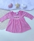 Vestido Bebê Manga Longa Minnie Mouse Brandili - comprar online