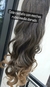 Coletas o pony tail con lazo con ondas de 60 cm en internet